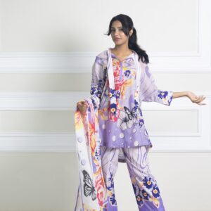 3 Piece - Luxury Printed Lawn