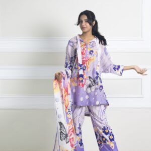 3 Piece - Luxury Printed Lawn