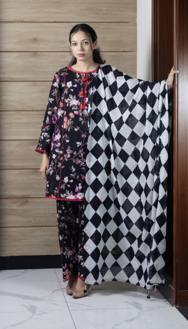 3 Piece – Luxury Printed Lawn