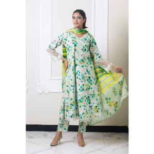 3 Piece - Printed Lawn